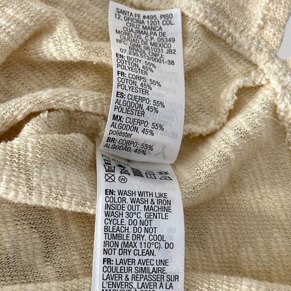 Roxy Good Vibration Slub Knit Beachy Hoodie (L) - Picture 11 of 11